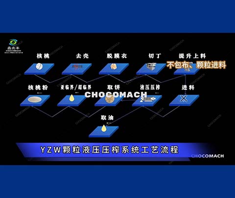 祝賀鑫兆豐YZW全自動(dòng)液壓榨油機(jī)新疆核桃油廠項(xiàng)目開(kāi)啟進(jìn)料試機(jī)階段